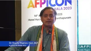 Dr Shashi Tharoor on the importance of Family Medicine and Family Medicine Specialists (GPs)