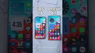 Apple iOS 18 Vs Samsung One UI 6.1 😍😍