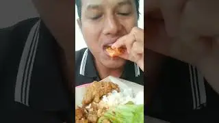 MUKBANG MENTAHAN LALABAN JENGKOL IKAN ASIN SUPER PEDAS