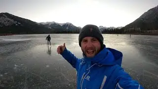 Winter in Banff: Skiing, Sledding and Skating.