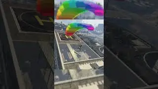 ДЕСАНТУРА атакует казик GTA 5 ONLINE | Эпично приземлился |  #shorts