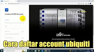 Cara daftar account ubiquiti