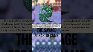 The Tragic Fall of the Once Peaceful Zoras in Zelda #shorts