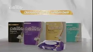 Decide consentirte con la máxima suavidad y aroma de Kleenex® Cottonelle®