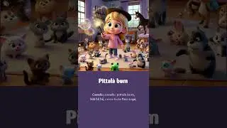 Pittalà Bum 🐸🐶 | Canzone Magica con Versi degli Animali 🐱🐭 - Divertimento per Bambini!