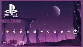 Purple Alien Planet (US Only) | PS4 (Dynamic Theme) HD