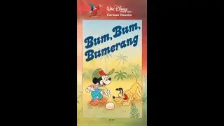 Cartoon Bonanza 2 German VHS Closing (Disney) 1985