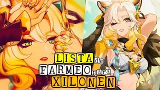 ¿Qué necesita XILONEN para subirla? ¡Prepara todo esto! ✅ PRE-FARMEO XILONEN | Genshin Impact