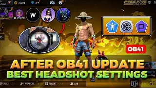 Free fire after update best headshot settings ⚙️✅ 