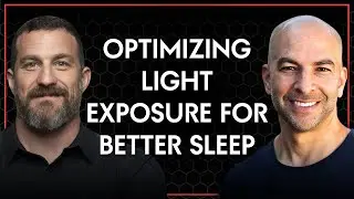 How to optimize light exposure for better sleep | Peter Attia and Andrew Huberman