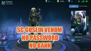 SCRIPT SKIN GUSION EPIC VENOM 100 % FULL EFFECT - UPDATE SCRIPT MOBILE LEGEND