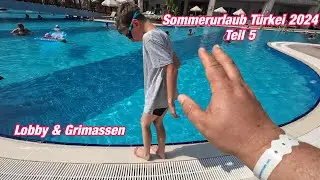 Grimassen im Pool und ab in die Lobby - Sommerurlaub Türkei im Seaden Sea Planet Resort & SpaTeil 5