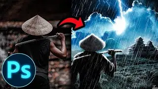 The Samurai | Photoshop Layer Breakdown