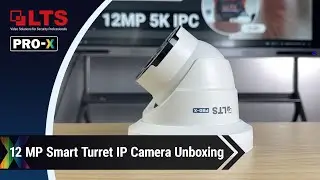 Pro-X 12 MP Smart Turret IP Camera Unboxing