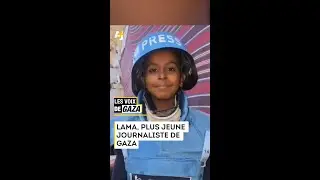 Lama, la plus jeune journaliste de Gaza