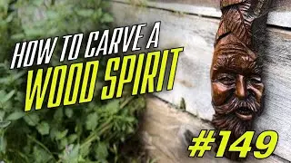 How to Carve a Wood Spirit #149 | Crooked Chisel TV | Learn to Carve