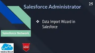 Day 25 Data Import Wizard in Salesforce
