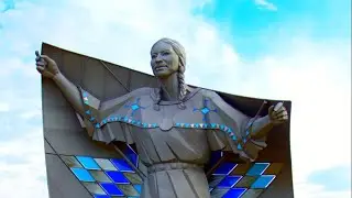 She is Dignity | The 50 foot High Stainless Steel Statue in South Dakota