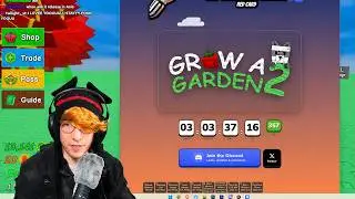 KreekCraft talks about Roblox Grow a Garden 2 Leaks..