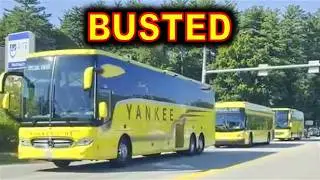 Kamala Harris CAUGHT Bringing in 12 BUSLOADS of People to NH Rally Today.....