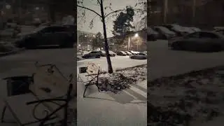 ШОК КОНТЕНТ!!! СНЕГ ВЕСНОЙ!!!