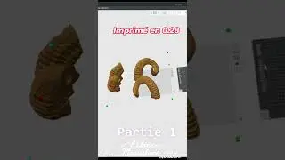 Crâne de Bélier imprimé en 3D sur Bambu Lab X1 PARTIE 1 #3dprinting #bambulab #cosplay