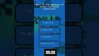 Azure Exam Question Time 10 second revision