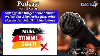So lange der Bürger seine Stimme weiter den Altparteien gibt, wird sich an der Politik nichts ändern