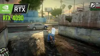 GTA San Andreas RTX 4090 4K Gameplay | GTA SA DirectX 3.0 Ultra remastered mod