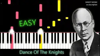 Sergei Prokofiev - Dance Of The Knights | EASY Piano Cover by Russell