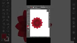 how to create flower in Adobe illustrator 
