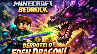 A BATALHA FINAL NO MINECRAFT BEDROCK! 🐉💥