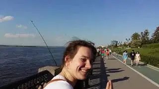 A tour of samara city and volga river beach | Russia