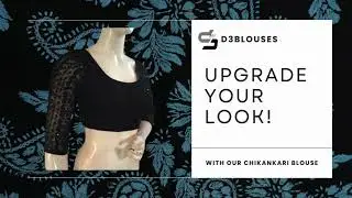Elevate Your Saree Style: Trending Chikankari Embroidery Designer Blouses