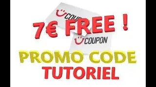 CODE PROMO 7 € OFFERT : TUTORIEL