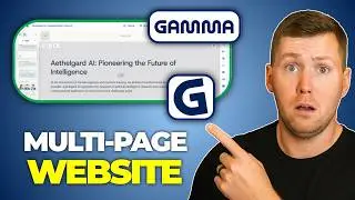 How to Create a Multi-Page Website in Gamma AI - Full Guide