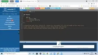 Tutorial menggunakan Online GDB