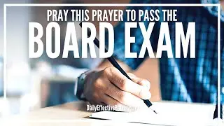 Prayer To Pass Board Exam | Prayer Before Taking Board Exam