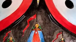 Rath Yatra painting #jagannathrathyatra #easydrawing #howtodraw #watercolorpainting #cartfestival