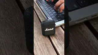 The all new Marshall Minor IV. Full review out now on YouTube. Check it out. #earbuds #marshall