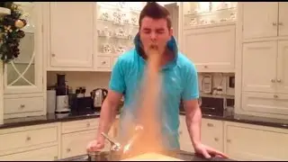 Ivor does The Cinnamon Challenge