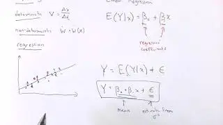 Probability & Statistics #28: Linear Regression