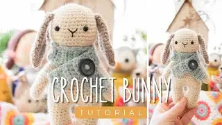 Amigurumi Bunny Tutorial 🌻 | How to Crochet 🌳 | Bitty Bunnies 🍄