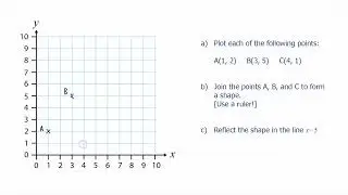 Cartesian Plane  - Plotting Points and Reflecting