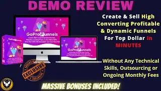 Go Pro Funnels Review + Bonuses 🔥 Create & Sell High Converting Funnels In Minutes 🔥