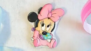 Малышка Минни-маус пряник.
