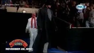The Million Dollar Team vs The Dream Team - WWF Survivor Series 1990 - The Undertaker Debuts