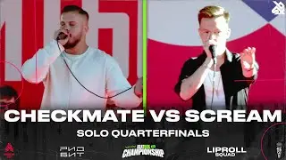 Checkmate VS Scream | Russian Beatbox Championship 2024 | Quarter Final