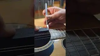How I fitted a 2nd pickup for 6th string bass notes on an acoustic guitar #luthier #luthiery