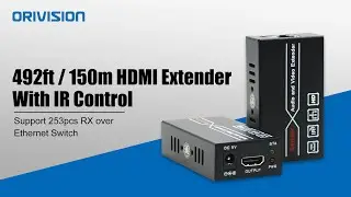 ORIVISION 150m/492ft HDMI Video Extender with IR Control